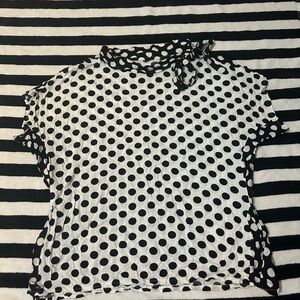 Polka Dot Women's Top